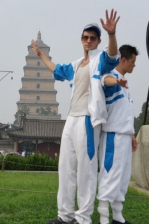 Matt Sheehan and Matt Allen in We Livin in Xi'an