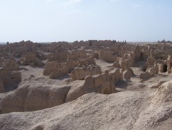 Ruins at Jiaohe, near Turpan