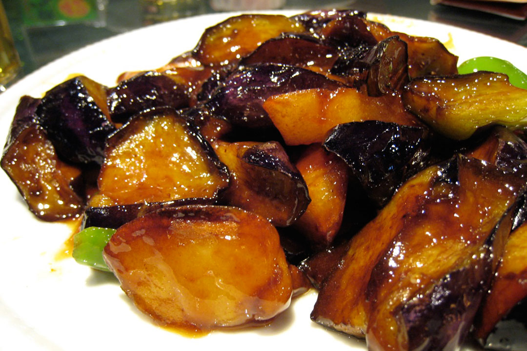 Di san xian Di San Xian Potatoes Eggplant and Peppers Recipe