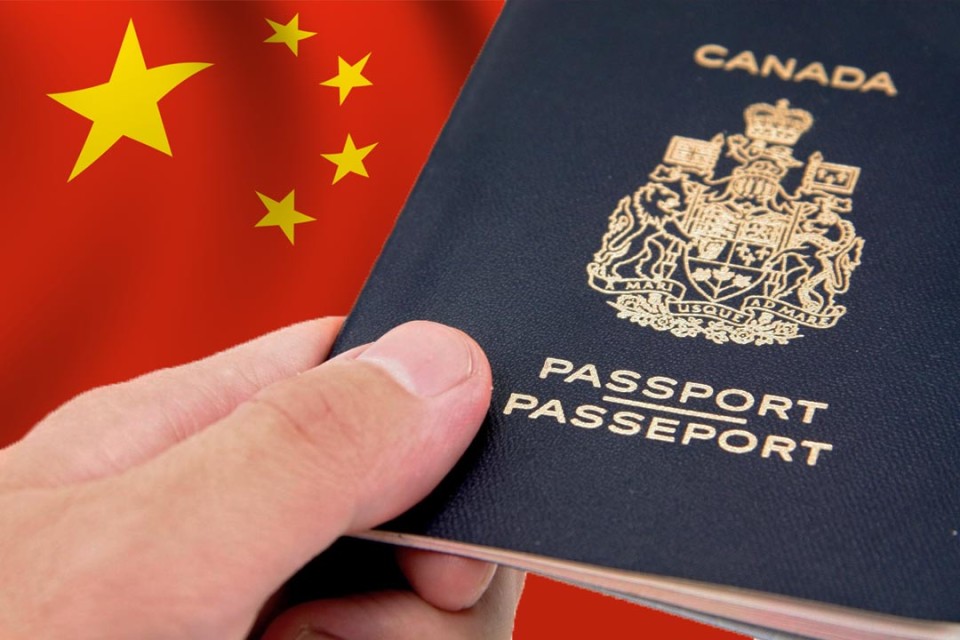 chinese travel visa canada